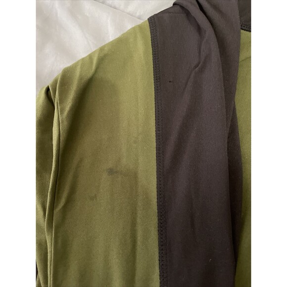 Drake Waterfowl 1/4 Zip Shirt Mens Large Black Green Pullover Base Tiny Flaw - Picture 9 of 9